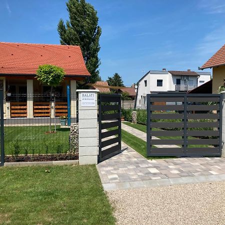 Balati Vendeghaz Lägenhet Balatonmáriafürdő Exteriör bild