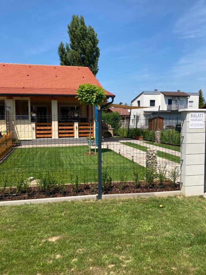 Balati Vendeghaz Lägenhet Balatonmáriafürdő Exteriör bild